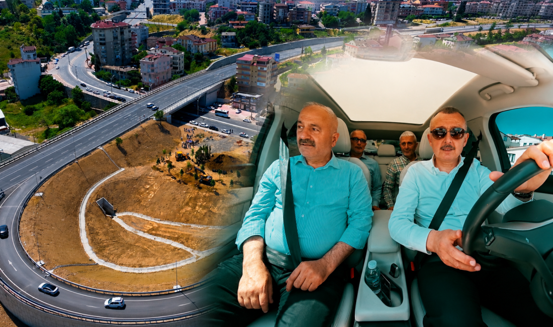 Kocaeli Büyükşehir Belediyesi tarafından Gebze’de hayata geçirilen Eskihisar Feribot Yolu-Cengiz