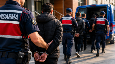 Kocaeli’de tefecilik ve suç örgütüne yönelik yürütülen soruşturma kapsamında gözaltına