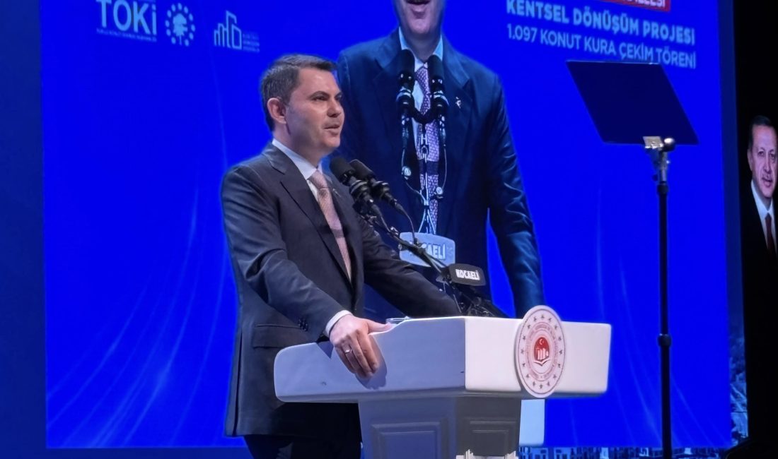 Çevre, Şehircilik ve İklim Değişikliği Bakanı Murat Kurum, İzmit Cedit