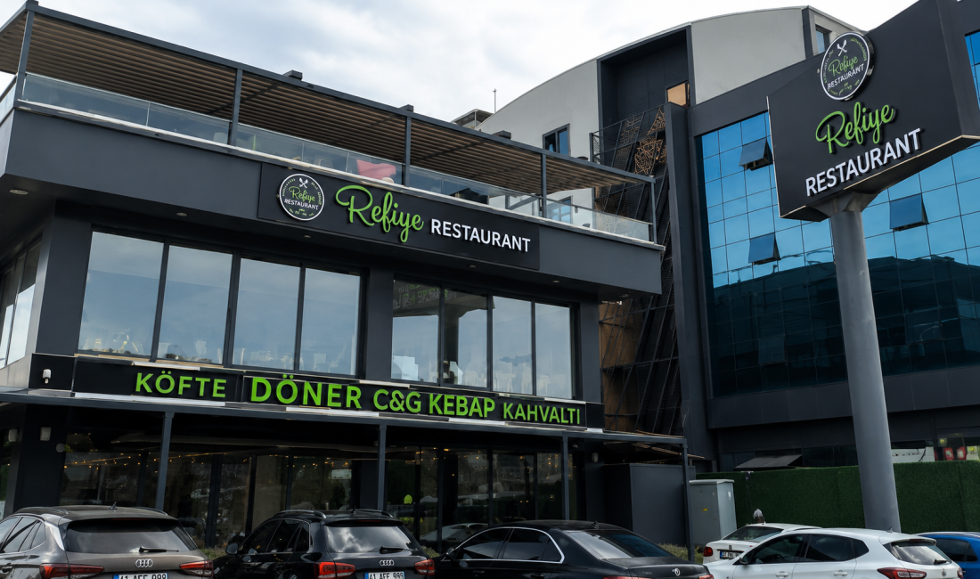 Yahyakaptan’da 2020 yılından bu yana hizmet veren Refiye Restoran, İzmit