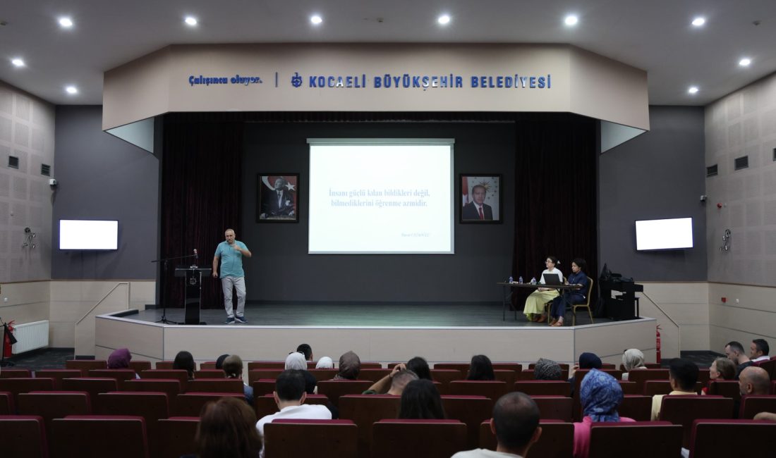 Kocaeli Büyükşehir Belediyesi, kurum içi eğitim faaliyetleri kapsamında bütçe sorumlularına