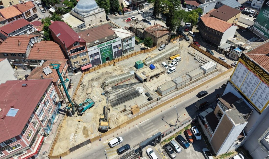 Gebze Belediyesi’nin hayata geçirdiği Menzilhane Tam Otomatik Otopark ve Meydan