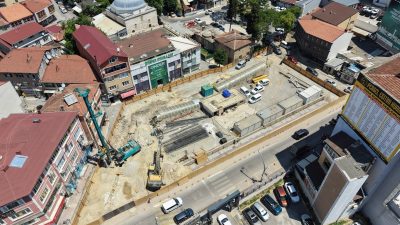 Gebze Belediyesi’nin hayata geçirdiği Menzilhane Tam Otomatik Otopark ve Meydan