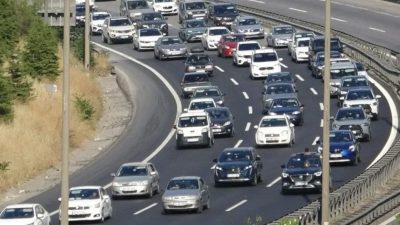  TEM Otoyolu’nun Muallimköy-Gebze Kavşağı arasındaki bölümünde üstyapı yenileme çalışması