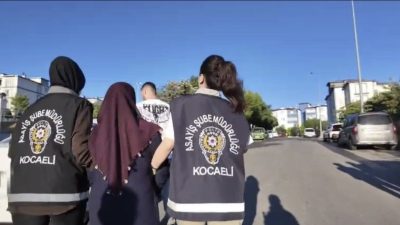 Kocaeli merkezli 4 ilde insan ticareti ve fuhuş suçlarına yönelik