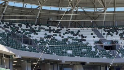 Kocaelispor’da geçtiğimiz sezon tribünlerde kırılan 864 koltuğun kulübe maliyetinin yaklaşık
