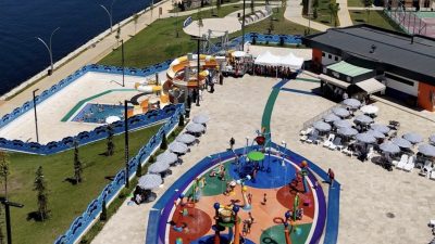 Kocaeli Büyükşehir Belediyesi’nin Gölcük’e kazandırdığı Değirmendere Aquapark, yaz sezonuyla birlikte
