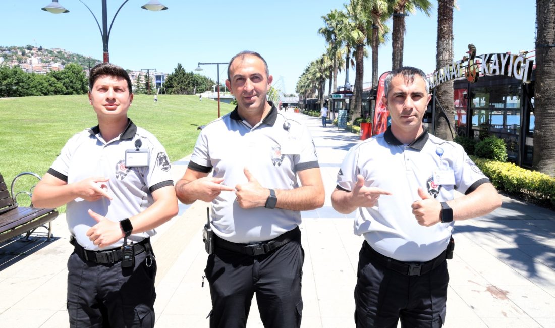Kocaeli Büyükşehir Belediyesi, sahada yalnız çalışan personelin güvenliğini artırmak için