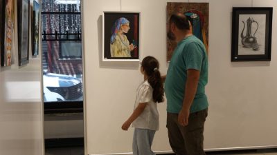 Kartepe Belediyesi Sanat Evi kursiyerlerinin yıl boyunca hazırladığı “Ahenk” isimli