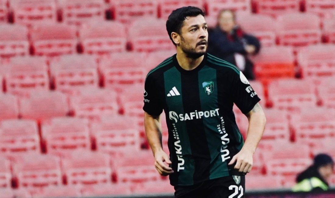 Kocaelispor'un Süper Lig'de kalma hedefinde büyük pay sahibi olan kaptan