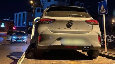 Kocaeli’de korsan taşımacılık yaptığı tespit edilen otomobil sürücüsüne 100 bin