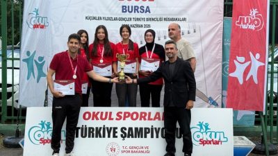 Kartepe Derbent Ortaokulu, Bursa’da düzenlenen Okul Sporları Yıldız Kızlar Bocce