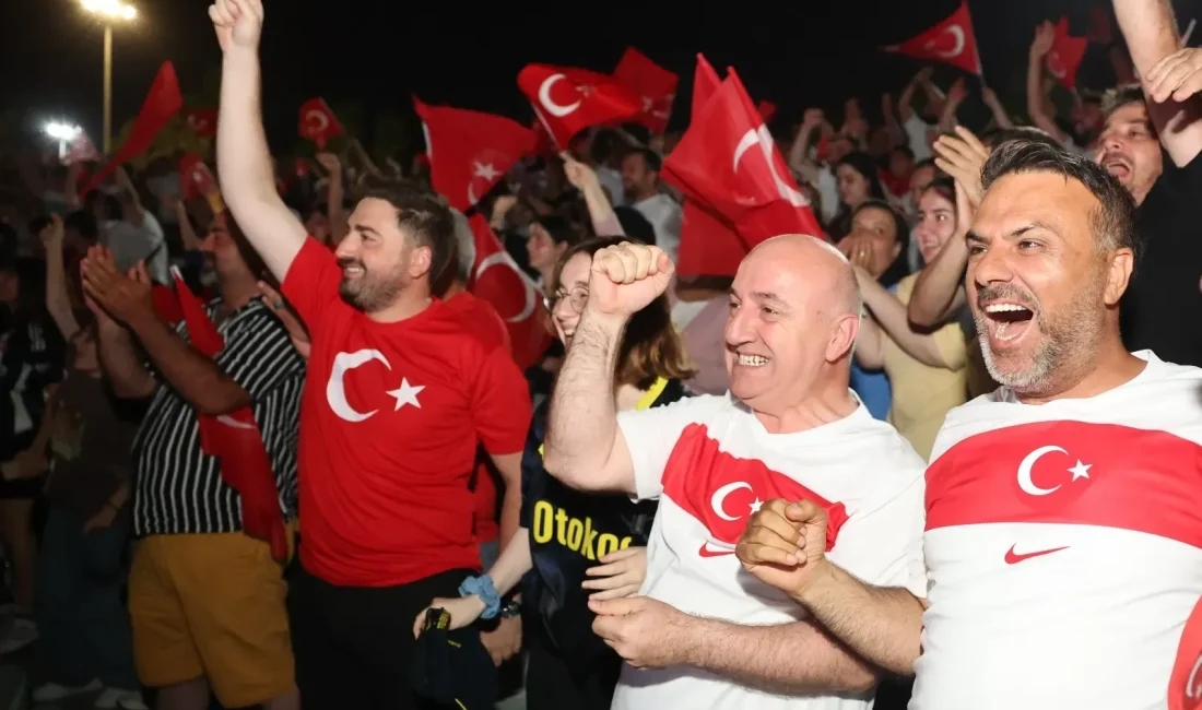 Kocaeli'nin Darıca ilçesinde, A Milli Futbol Takımı'nın Dünya Kupası yolculuğundaki