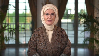 Cumhurbaşkanı Recep Tayyip Erdoğan’ın eşi Emine Erdoğan, İzmit Körfezi Dip