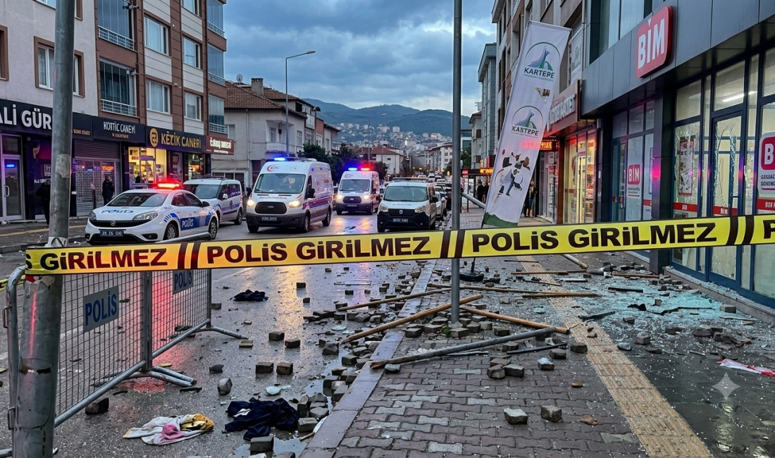 Kocaeli'nin Kartepe ilçesinde iki grup arasında çıkan tartışma kısa sürede