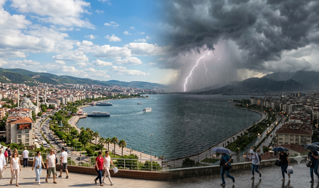 Kocaeli'de hafta boyunca etkili olacak sıcak hava, hafta sonu yerini