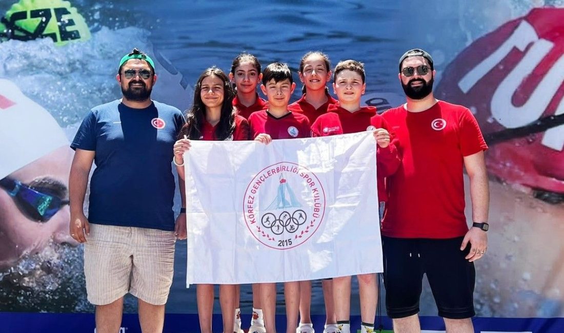 Körfez Gençlerbirliği Spor Kulübü sporcuları Poyraz Kaan Kaya ve Dersu
