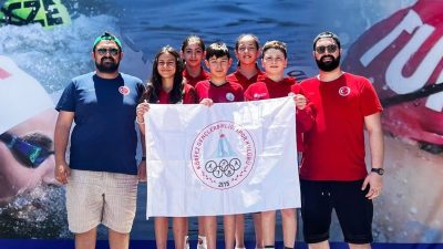 Körfez Gençlerbirliği Spor Kulübü sporcuları Poyraz Kaan Kaya ve Dersu
