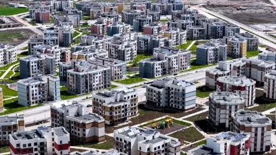 TOKİ’nin 64 ilde başlattığı açık satış kampanyası kapsamında Kocaeli Gebze’de