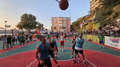 Gölcük Belediyesi'nin geleneksel Sokak Basketbolu Turnuvası, 1-2 Ağustos'ta Değirmendere sahilinde