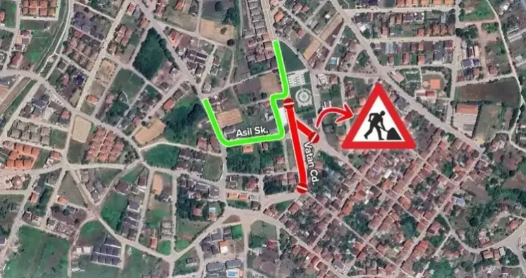 Kocaeli Büyükşehir Belediyesi, Başiskele'de yürütülecek üstyapı çalışmaları nedeniyle Vatan Caddesi'nin