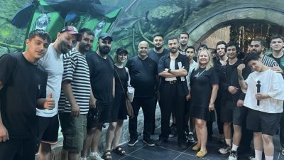 Kocaelispor Kulübü Başkanı Recep Durul, eşi Melekber Durul ile birlikte