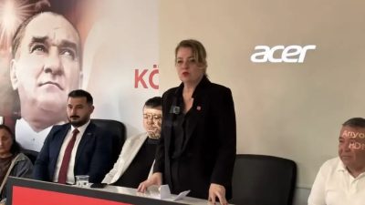 CHP Körfez eski İlçe Başkanı Yaprak Fidancı, görevden alınmasının ardından