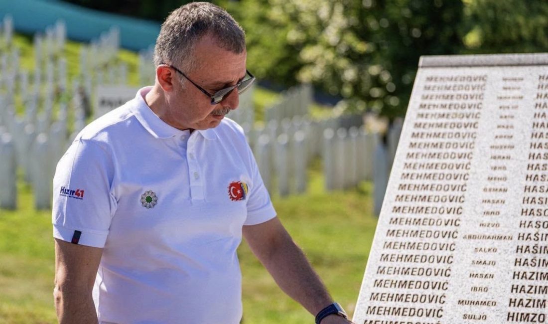 Kocaeli Büyükşehir Belediye Başkanı Tahir Büyükakın, Srebrenitsa Soykırımı’nın yıl dönümü