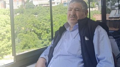 Kocaeli’nin Dilovası ilçesi Turgut Özal Mahallesi sakinlerinden 78 yaşındaki Haydar