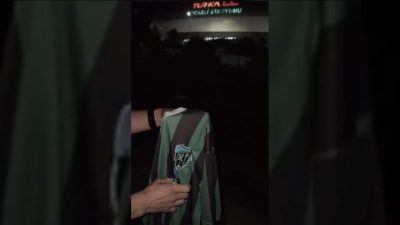 TURKA Kocaelispor Stadyumu önünde çekildiği öne sürülen görüntülerde, Amedspor taraftarı