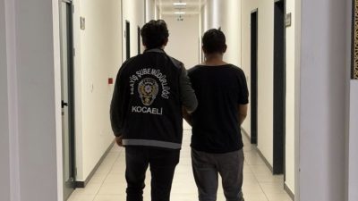 Kocaeli İl Emniyet Müdürlüğü ekipleri, hakkında 17 yıl 9 ay