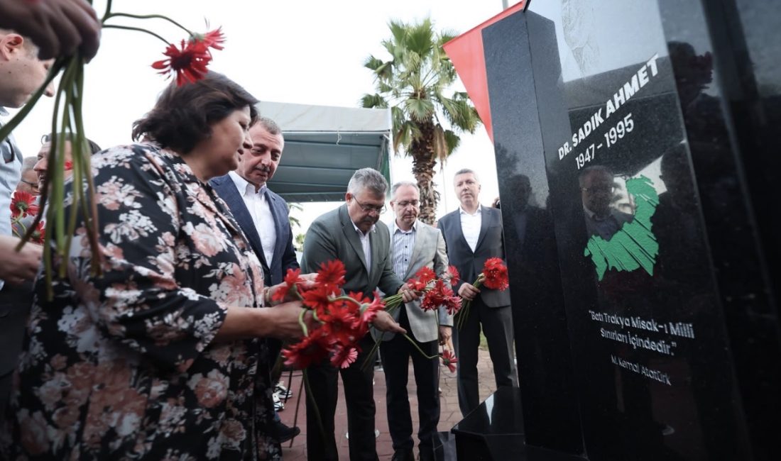 Batı Trakya Türklerinin hak mücadelesinin simge isimlerinden Dr. Sadık Ahmet,
