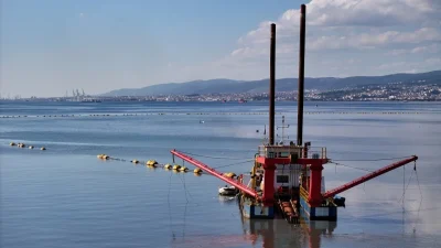 İzmit Körfezi Doğu Baseni Dip Çamuru Temizleme Projesi’nin 3. etap