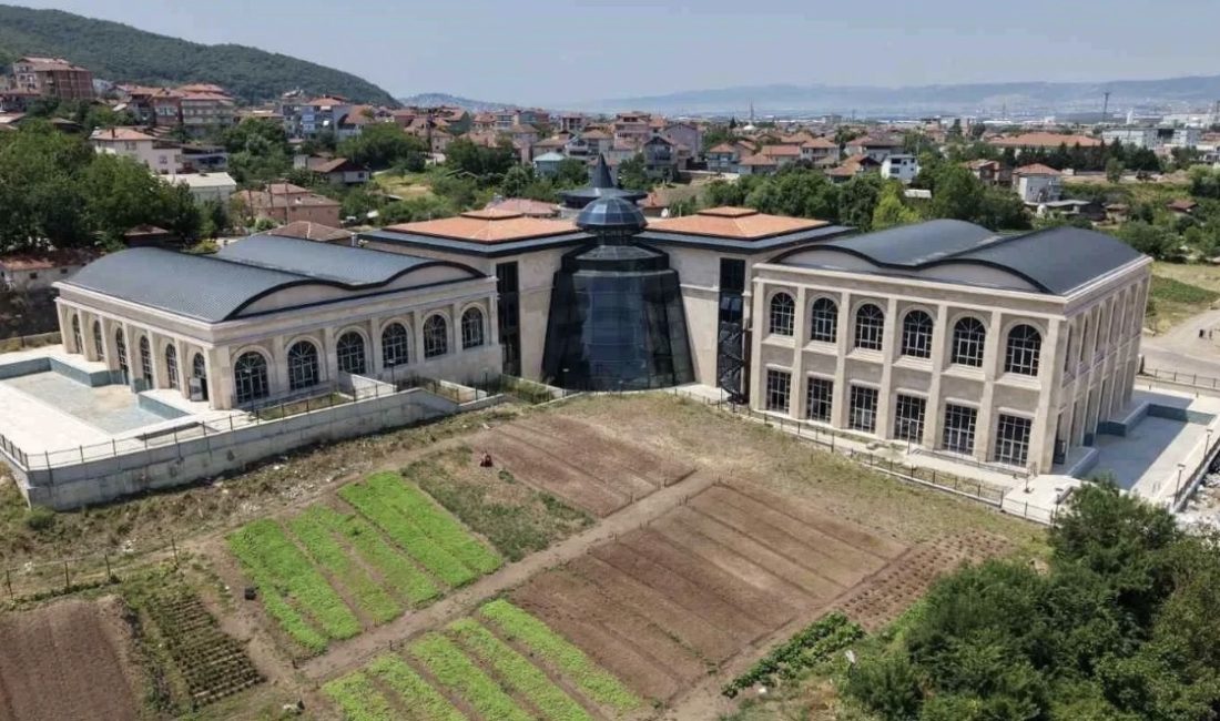 Kocaeli Büyükşehir Belediyesi tarafından Başiskele’de yapımı süren termal tesis projesinde