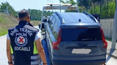 Kocaeli’de ikinci kez korsan taşımacılık yaptığı belirlenen sürücüye 200 bin