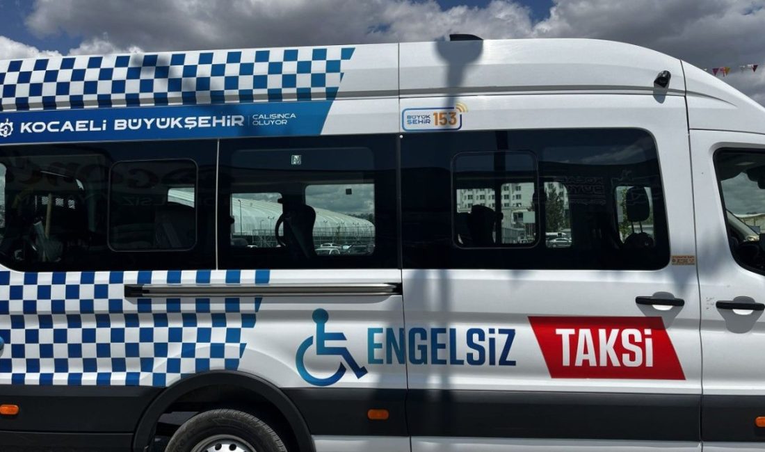 Kocaeli Büyükşehir Belediyesi’nin engelli bireylere yönelik sunduğu Engelsiz Taksi hizmeti,