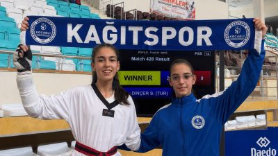Kocaeli Büyükşehir Belediyesi Kağıtspor, son iki haftada taekwondo, güreş, atletizm,