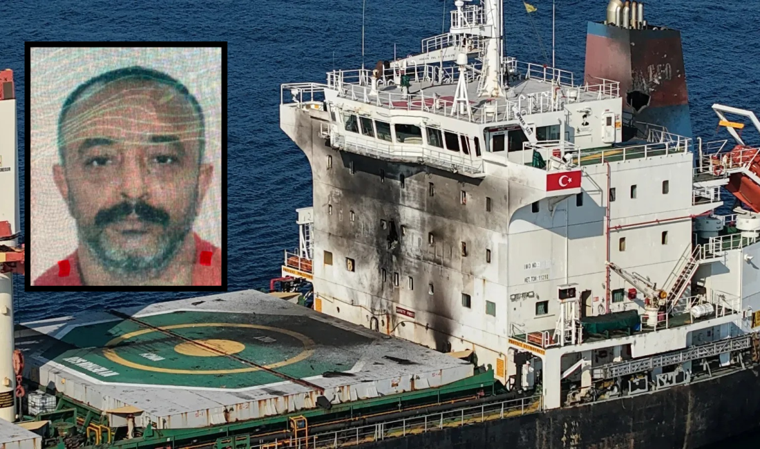 Karadeniz açıklarında Türk bayraklı "MV Reyhan Sarı" isimli kuru yük