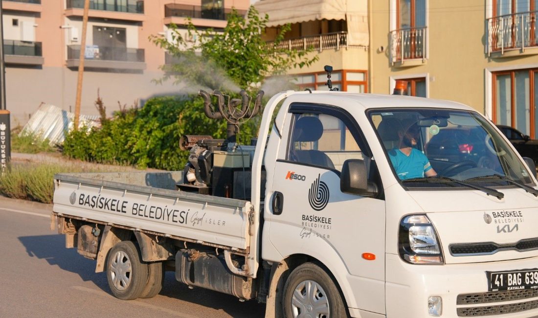 Başiskele Belediyesi, yaz aylarında artan sivrisinek ve karasinek sorununa karşı