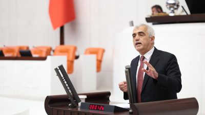 DEM Parti Kocaeli Milletvekili Ömer Faruk Gergerlioğlu, TBMM Genel Kurulu'nda
