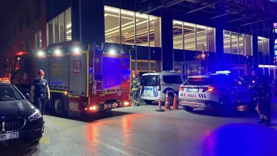 Başiskele'deki Medical Park Kocaeli Hastanesi'nin koroner yoğun bakım ünitesinde çıkan