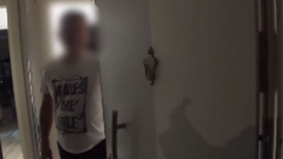 Kocaeli’nin Kartepe ilçesinde sipariş teslimatı sırasında kurye ile ev sahibi