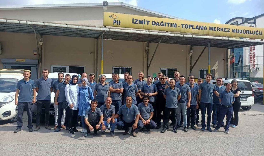 Kocaeli'de PTT bünyesinde taşeron olarak çalışan işçiler, düşük ücret, ağır