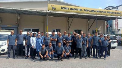 Kocaeli'de PTT bünyesinde taşeron olarak çalışan işçiler, düşük ücret, ağır