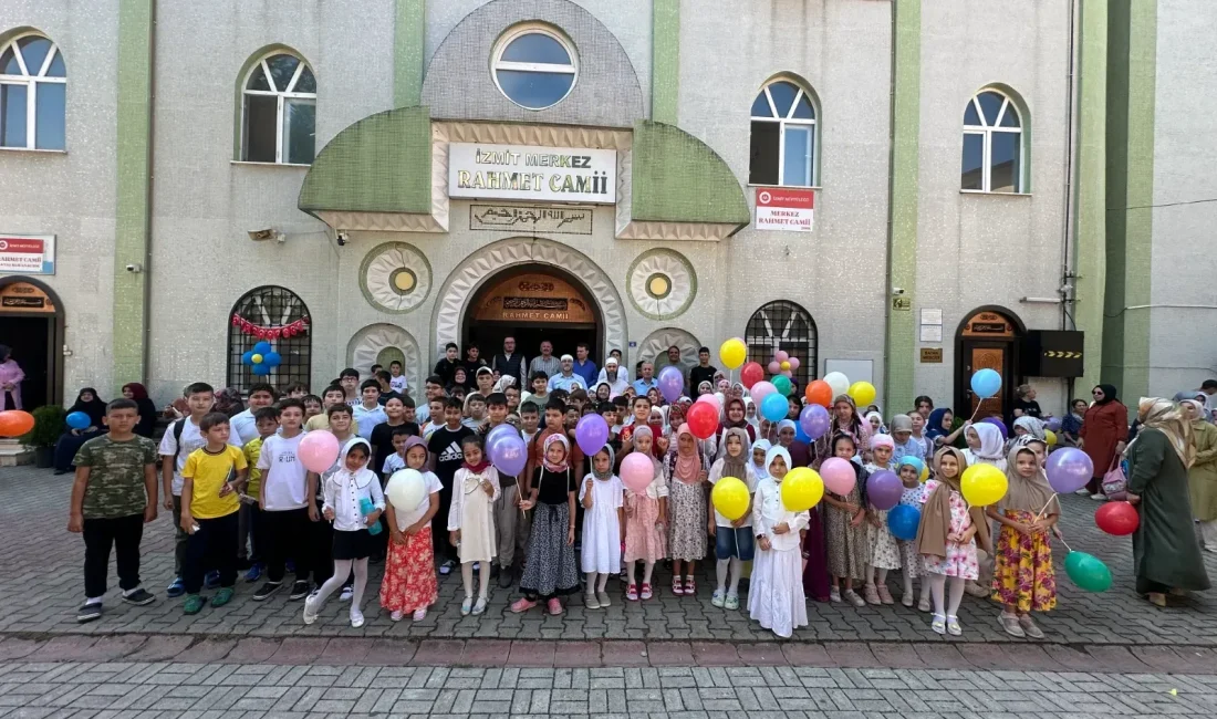 Kocaeli'de Yaz Kur'an Kursları için açılış töreni düzenlendi. İl Müftüsü