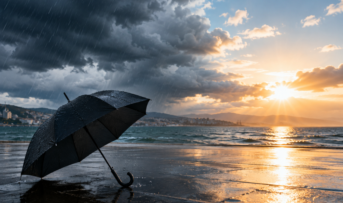 Meteoroloji Kocaeli için hava tahminini güncelledi. Cuma sabahı gök gürültülü