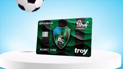 Kocaelispor taraftarlarına özel avantajlar sunan Paraf Körfez kredi kartı için