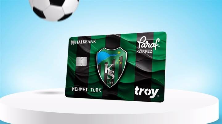 Kocaelispor taraftarlarına özel avantajlar sunan Paraf Körfez kredi kartı için