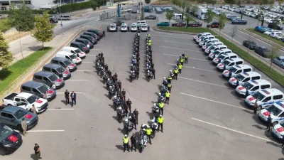 Kocaeli’de asayiş, trafik ve güvenlik hizmetlerinde kullanılmak üzere İl Emniyet