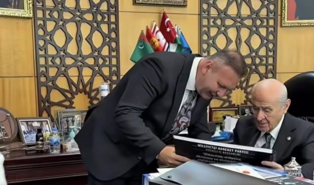 MHP Kocaeli İl Başkanı Enes Emengen, MHP Genel Başkanı Devlet